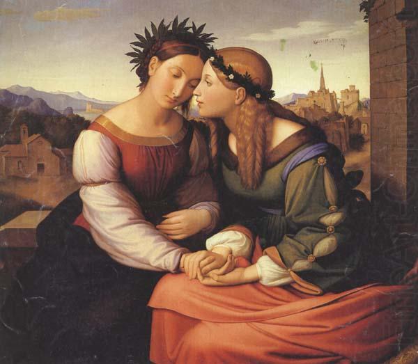 Italia and Germania (mk45), Friedrich overbeck